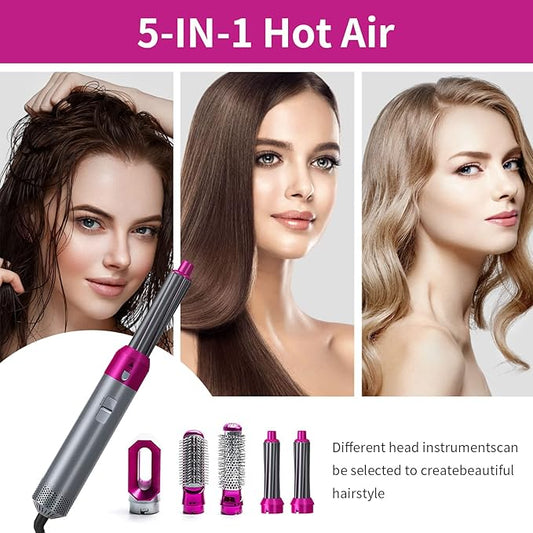 BAYT AYMAN™ Hot Hair Brush 5 in 1 – فرشاة الشعر الساخنة 5 في 1